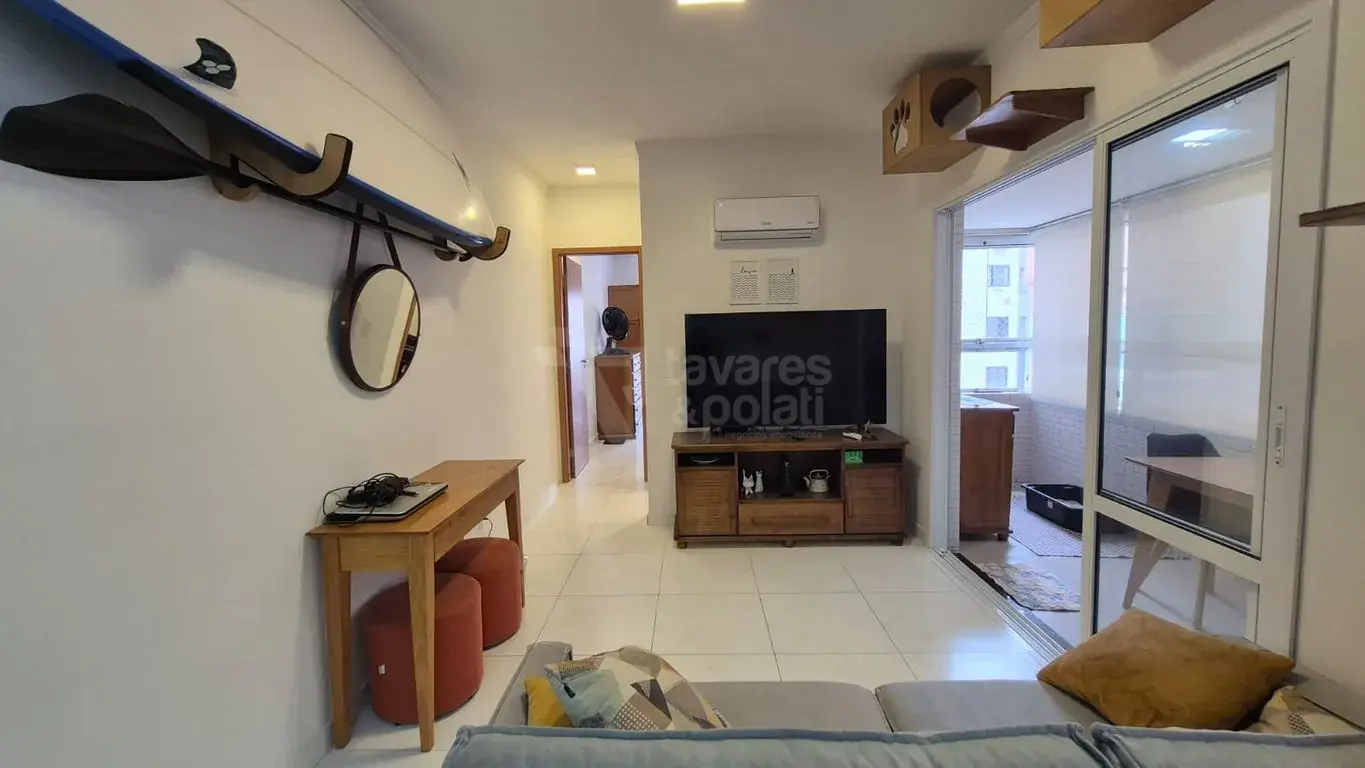 Apartamento para Venda - Guilhermina - 53.0m2 - 1 dorm(s) - Praia Grande/SP - 2345