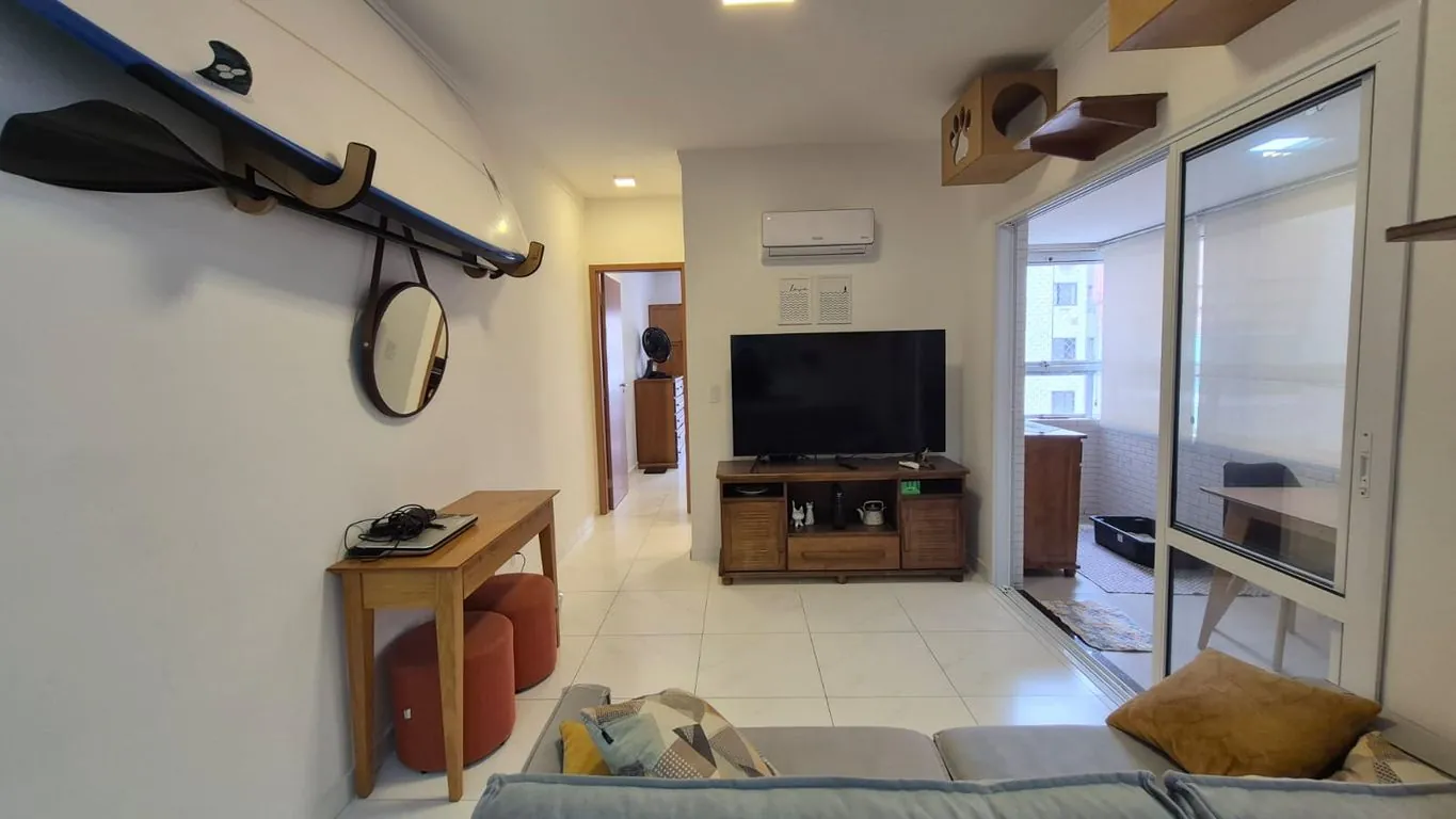 Apartamento para Venda - Guilhermina - 53.0m2 - 1 dorm(s) - Praia Grande/SP - 2345