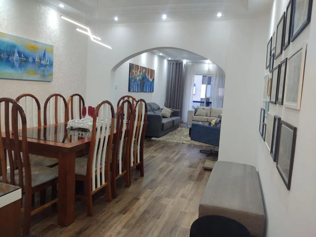 Apartamento para Venda - Vila Assuncao - 136m2 - 3 dorm(s) - Praia Grande/SP - 4218