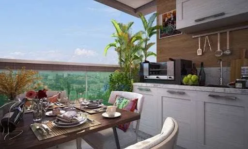 Apartamento para Venda - Aviação - 57m2 - 2 dorm(s) - Praia Grande/SP - 3967