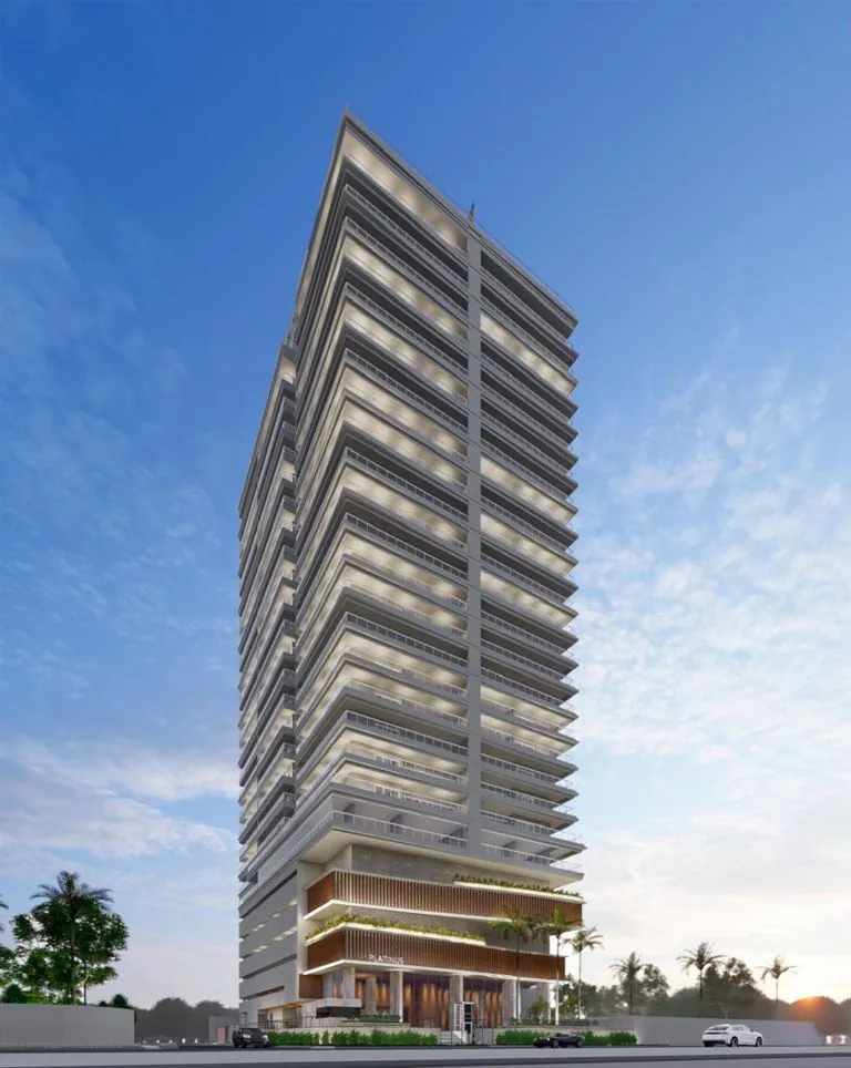 foto ilustrativa da fachada do Platinus Residence