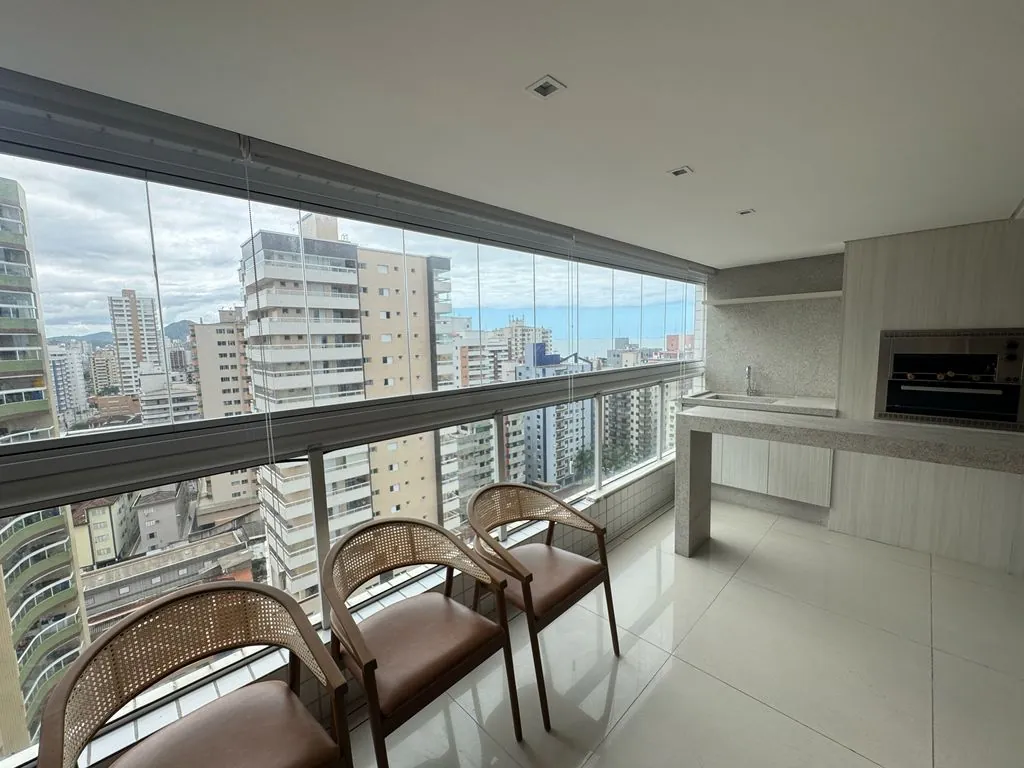 Apartamento para Venda - Aviação - 136m2 - 3 dorm(s) - Praia Grande/SP - 4081