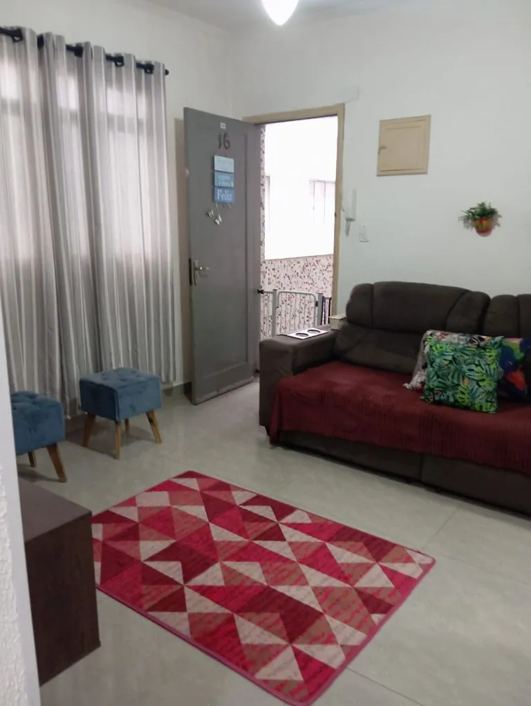 Apartamento para Venda - Guilhermina - 50.0m2 - 1 dorm(s) - Praia Grande/SP - 3695