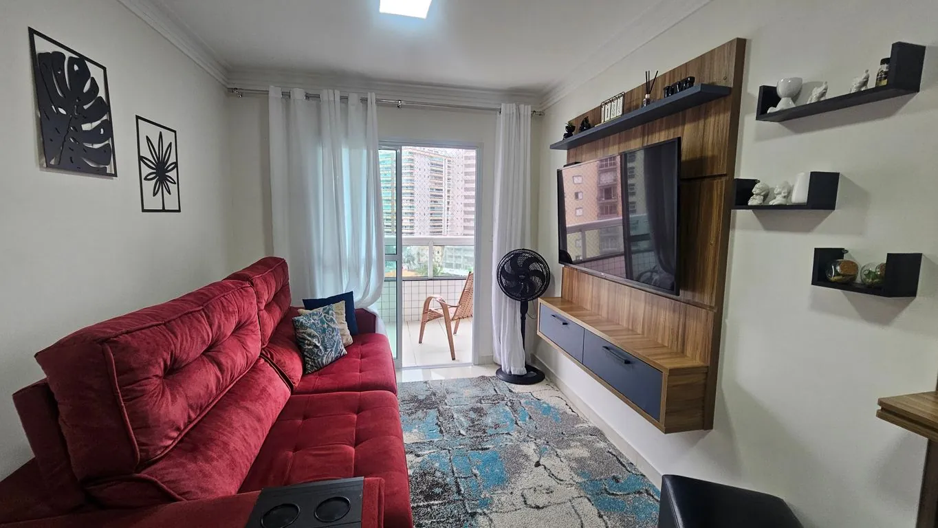 Apartamento para Venda - Caiçara - 90.0m2 - 2 dorm(s) - Praia Grande/SP - 3672