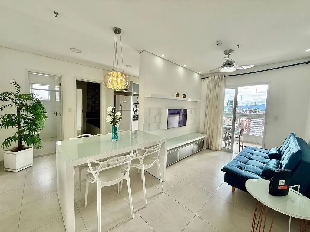 Apartamento para Venda - Boqueirão - 55.0m2 - 1 dorm(s) - Praia Grande/SP - 3557