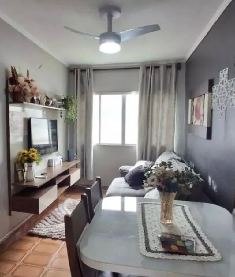 Apartamento para Venda - Boqueirão - 50.0m2 - 2 dorm(s) - Praia Grande/SP - 3417