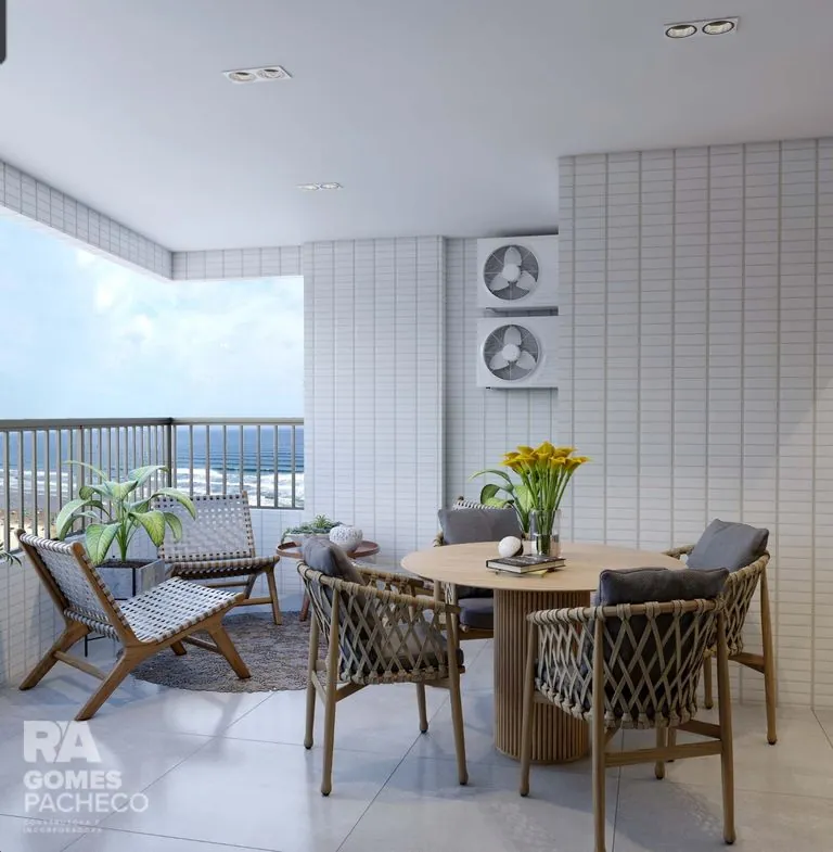 Apartamento para Venda - Guilhermina - 119.04m2 - 3 dorm(s) - Praia Grande/SP - 3459