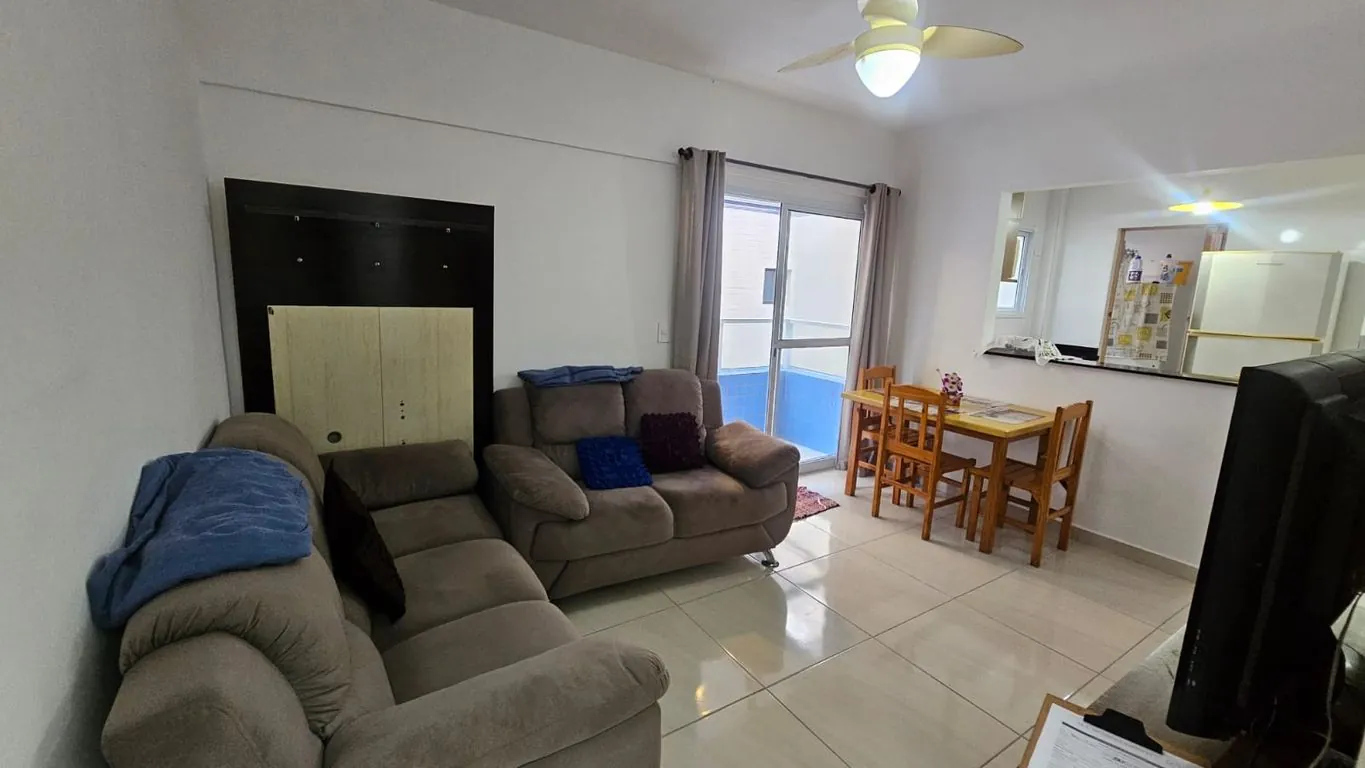Apartamento para Venda - Guilhermina - 50.0m2 - 1 dorm(s) - Praia Grande/SP - 3506