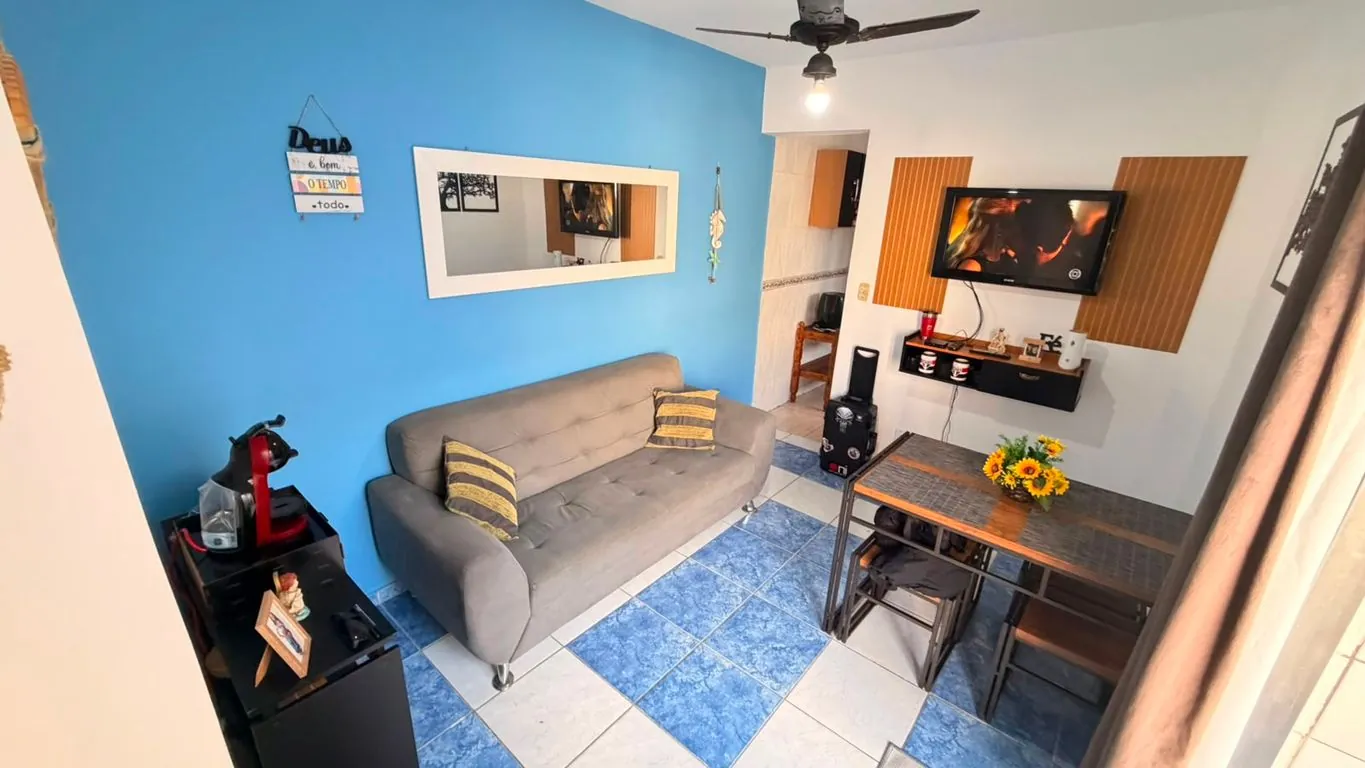 Apartamento para Venda e Locação - Tupi - 67.0m2 - 1 dorm(s) - Praia Grande/SP - 3608