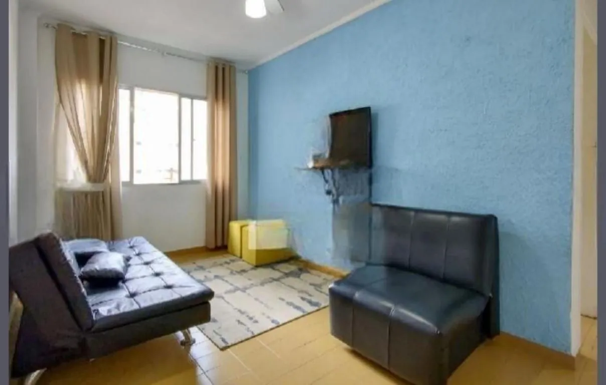 Apartamento para Venda - Tupi - 50m2 - 1 dorm(s) - Praia Grande/SP - 4804