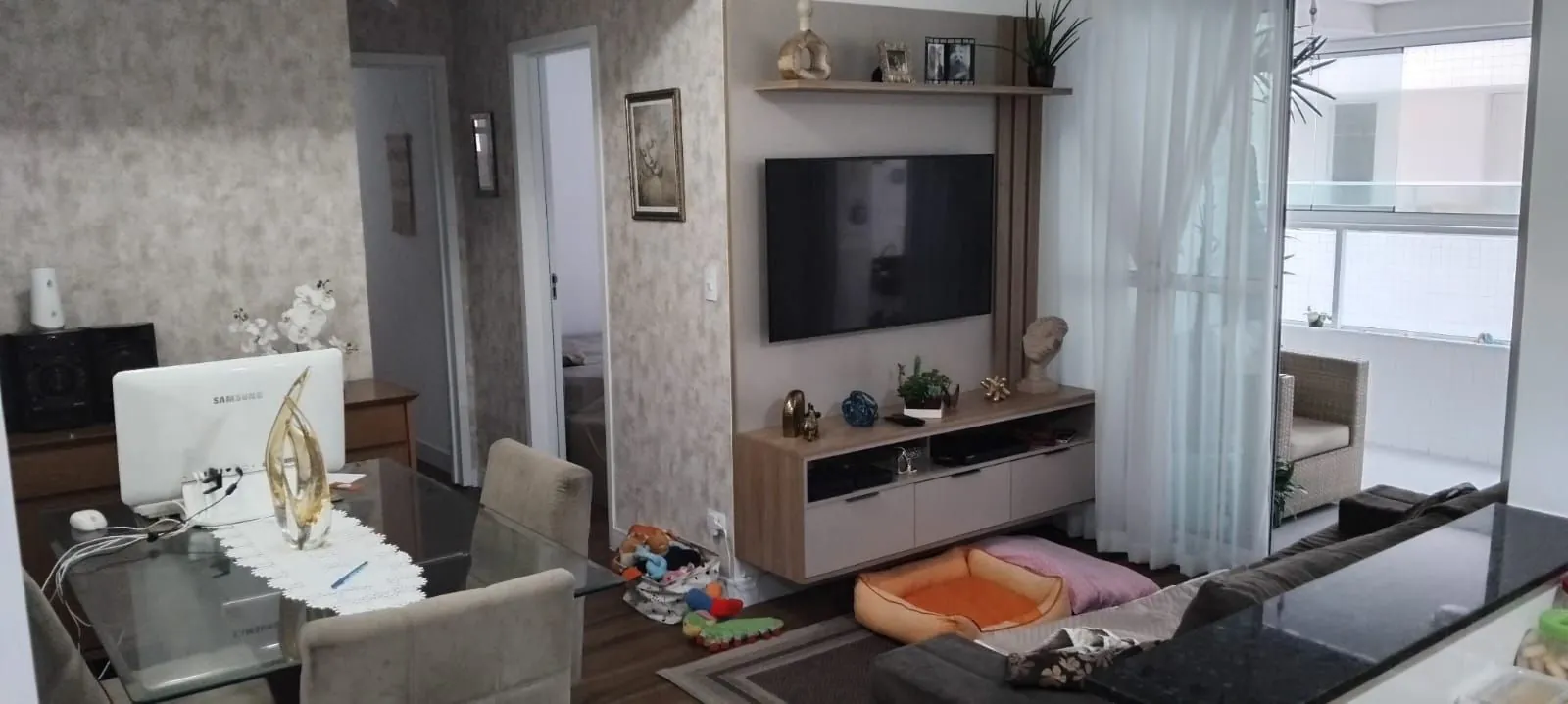 Apartamento para Venda - Cidade Ocian - 80m2 - 2 dorm(s) - Praia Grande/SP - 4442