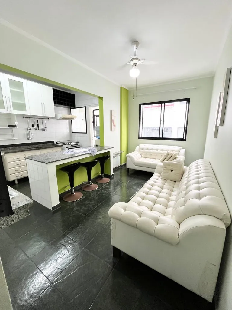 Apartamento para Locação - Guilhermina - 60m2 - 2 dorm(s) - Praia Grande/SP - 4936