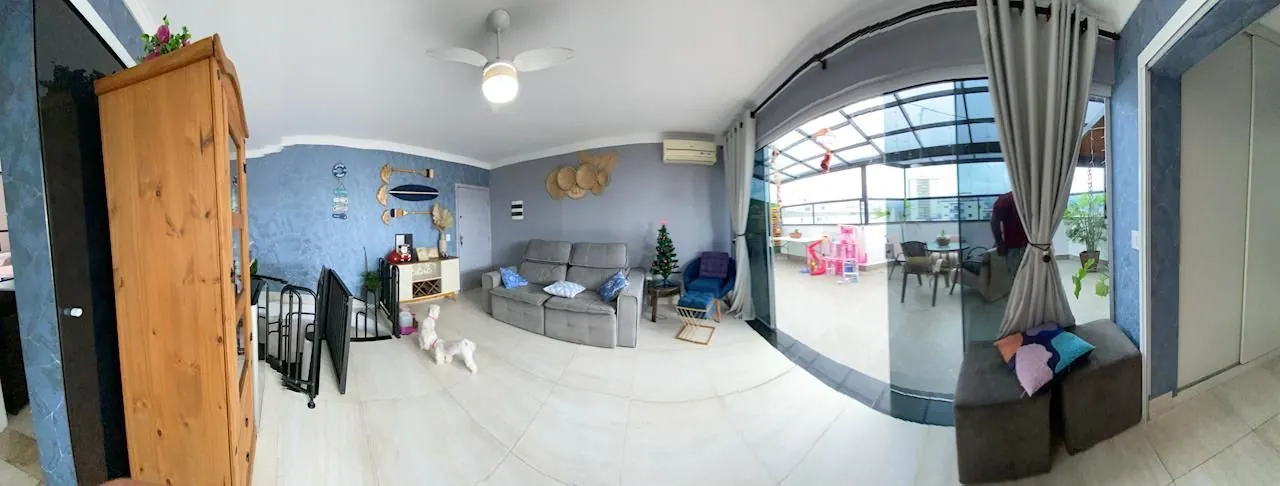 Apartamento para Venda - Caiçara - 127m2 - 3 dorm(s) - Praia Grande/SP - 4730