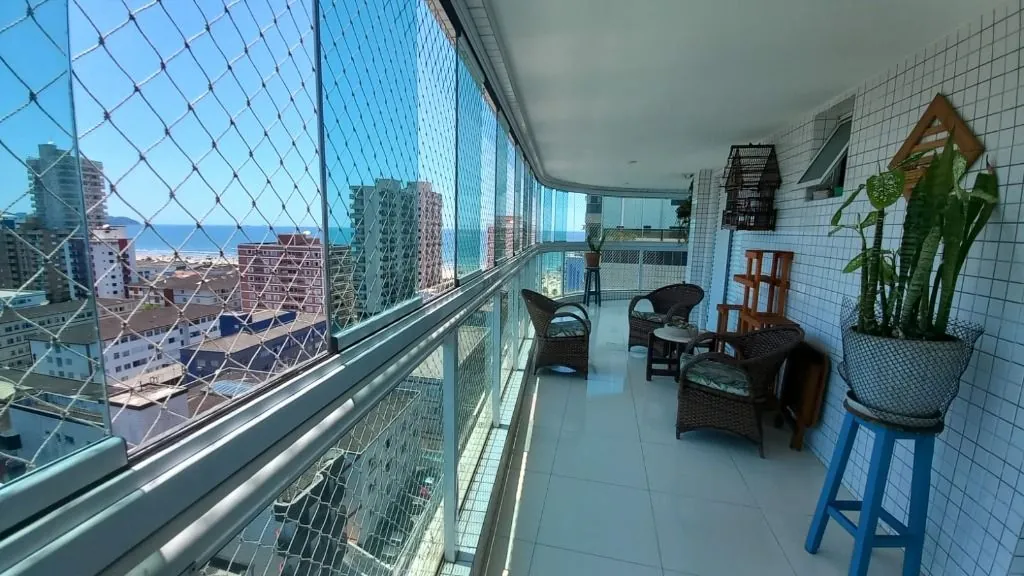 Apartamento para Venda - Tupi - 162.52m2 - 3 dorm(s) - Praia Grande/SP - 2466
