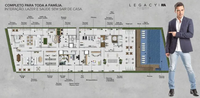 Apartamento para Venda - Guilhermina - 113.55m2 - 3 dorm(s) - Praia Grande/SP - 2652